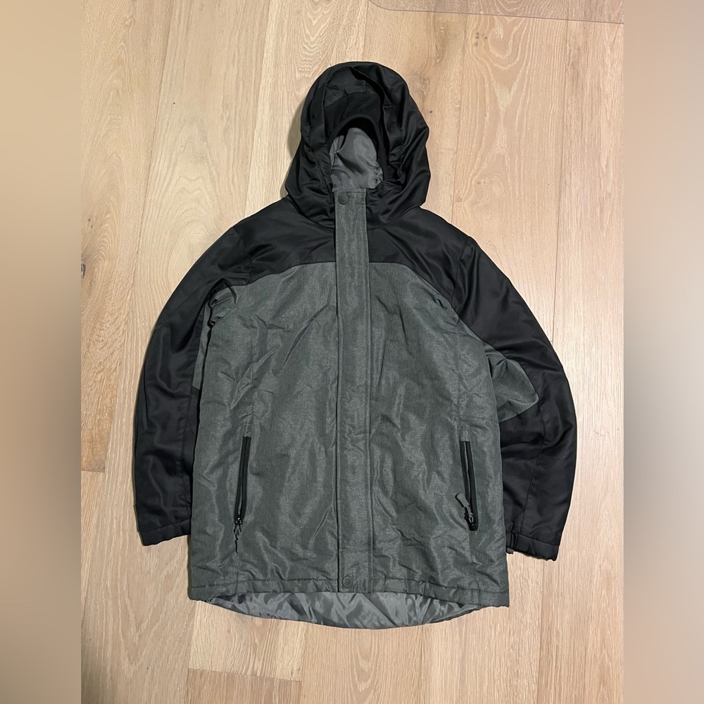 All in motion Black and Grey water resistant and wind resistant winter coat